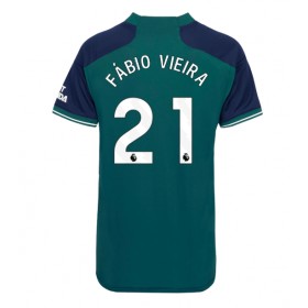 Arsenal Fabio Vieira #21 Tredje Kläder Dam 2023-24 Kortärmad